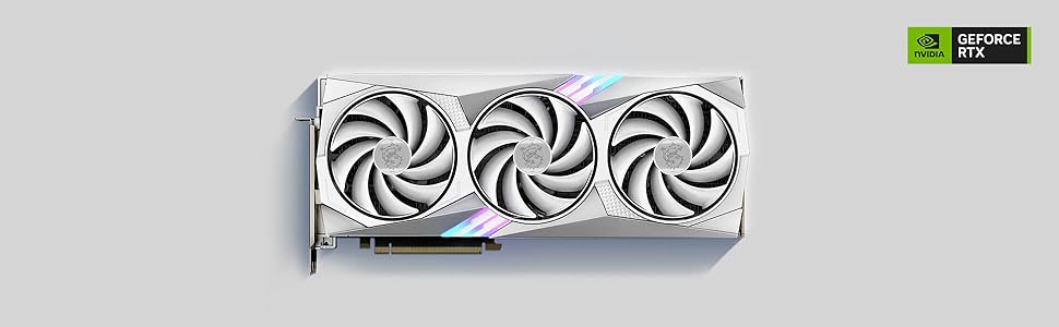 MSI RTX 4070 Ti Super 16GB White Gaming X Trio Graphics Card