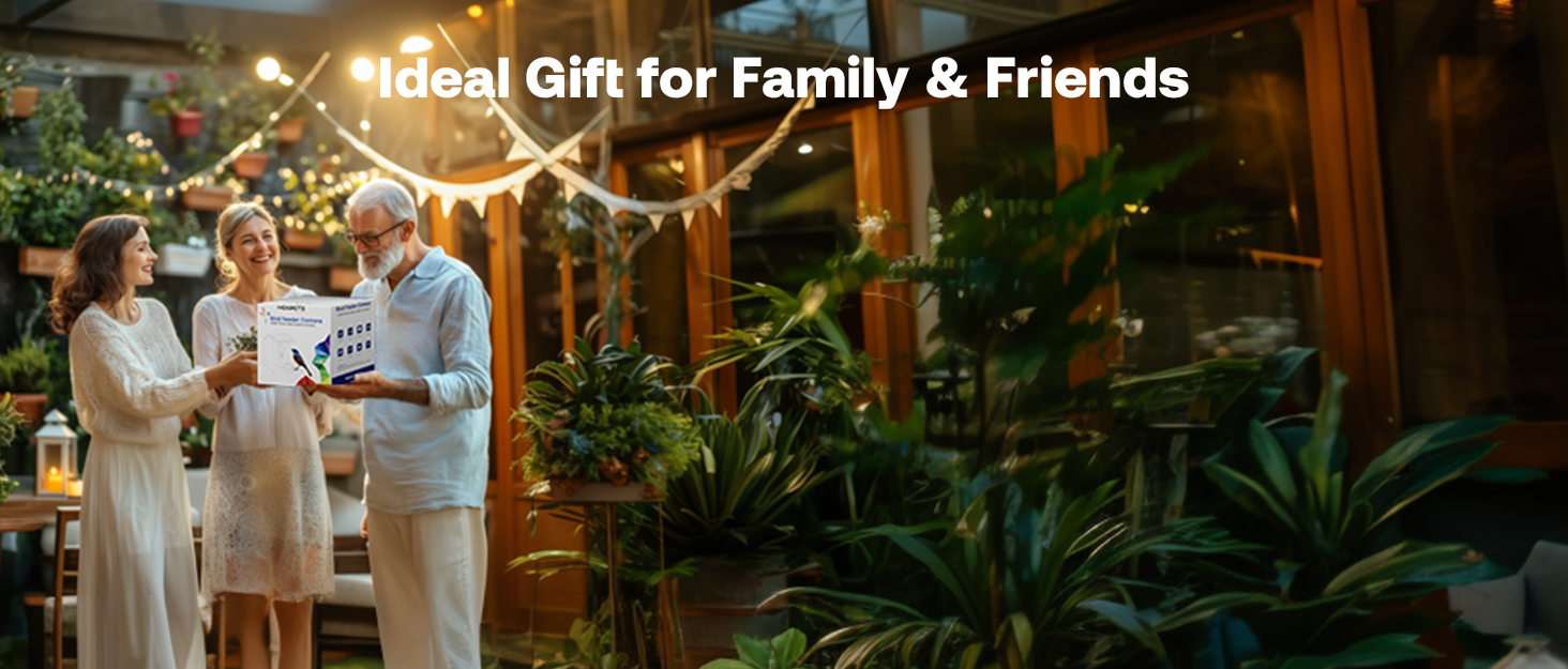 bird feeder with camera