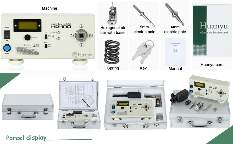Huanyu Digital Torque Meter HP100 Torque Gauge Portable