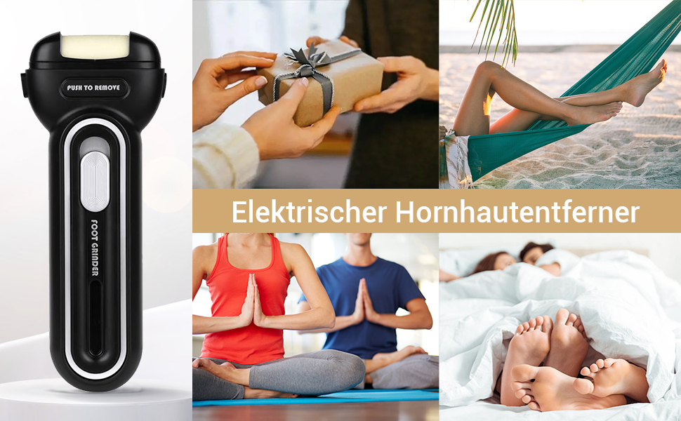 Elektrischer Hornhautentferner