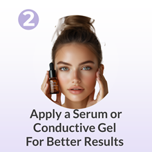 serum for microcurrent,conductive gel for face,skin hydration, face serum, microcurrent routine