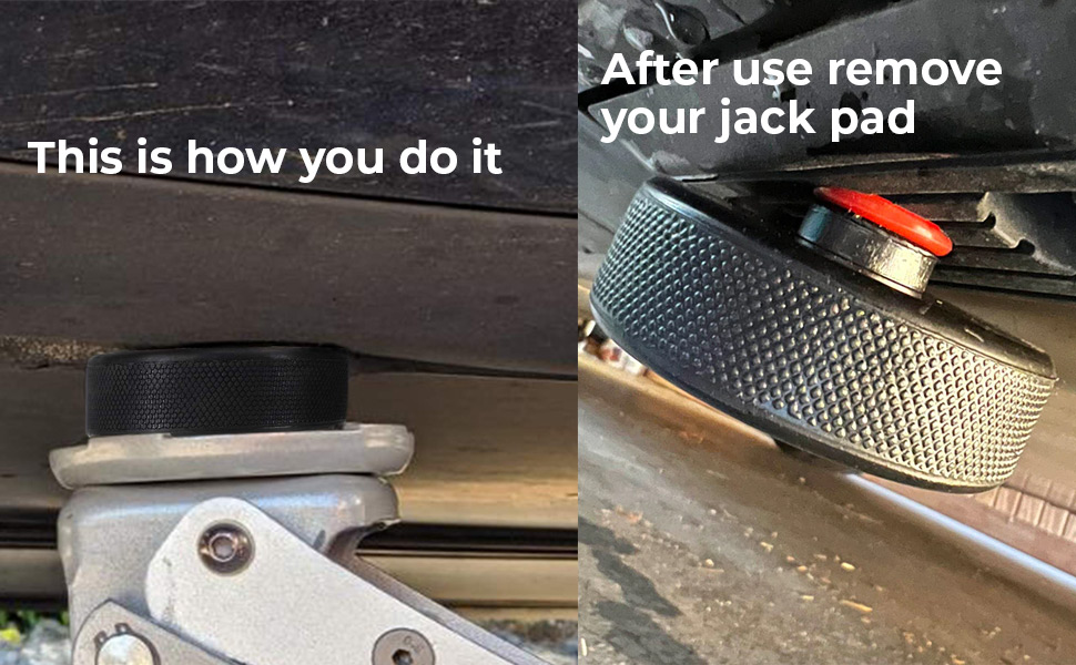 ATOM Tesla Model 3/Y/S/X Jack Pad Pucks Silicone Lifting