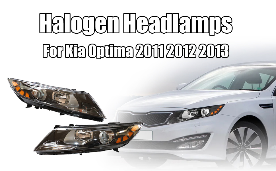 YINZINR Left Driver & Right Passenger Side Halogen