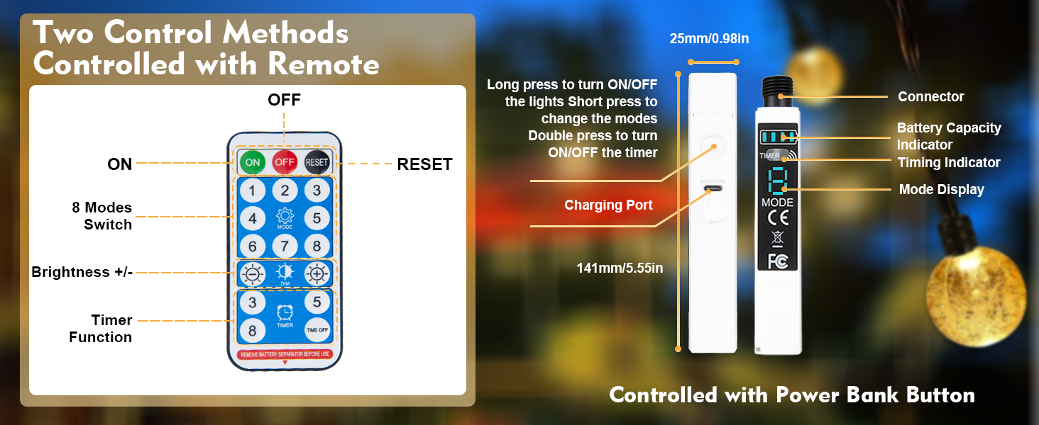 waterproof string light