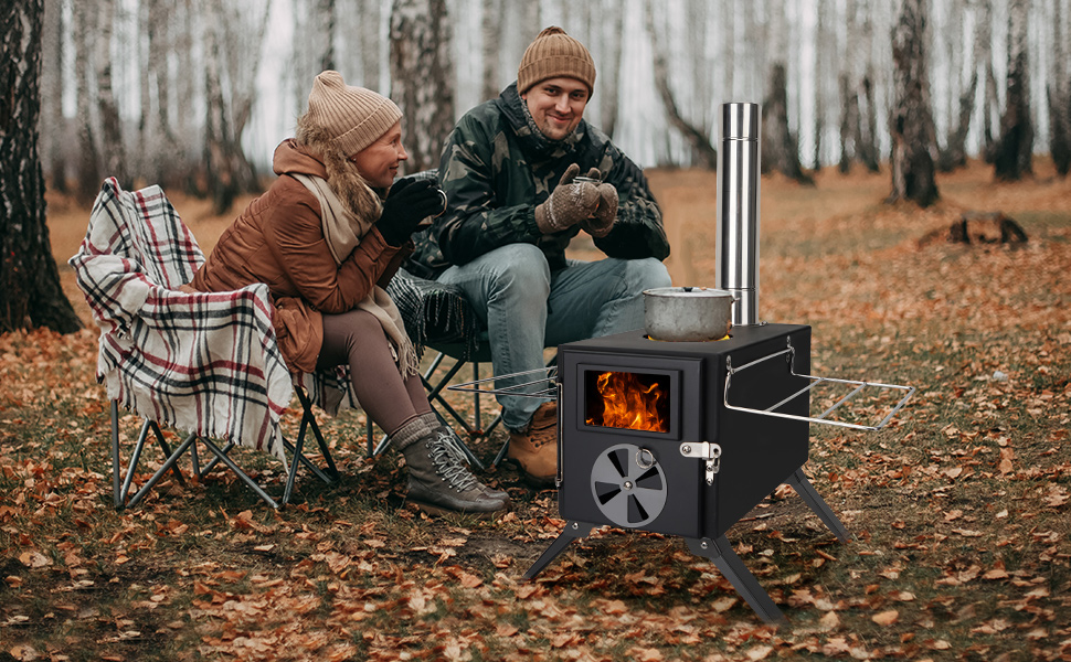 wood burning tent stove