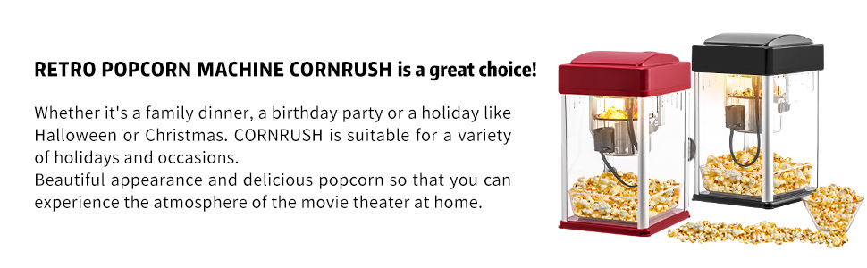 retro popcorn machine