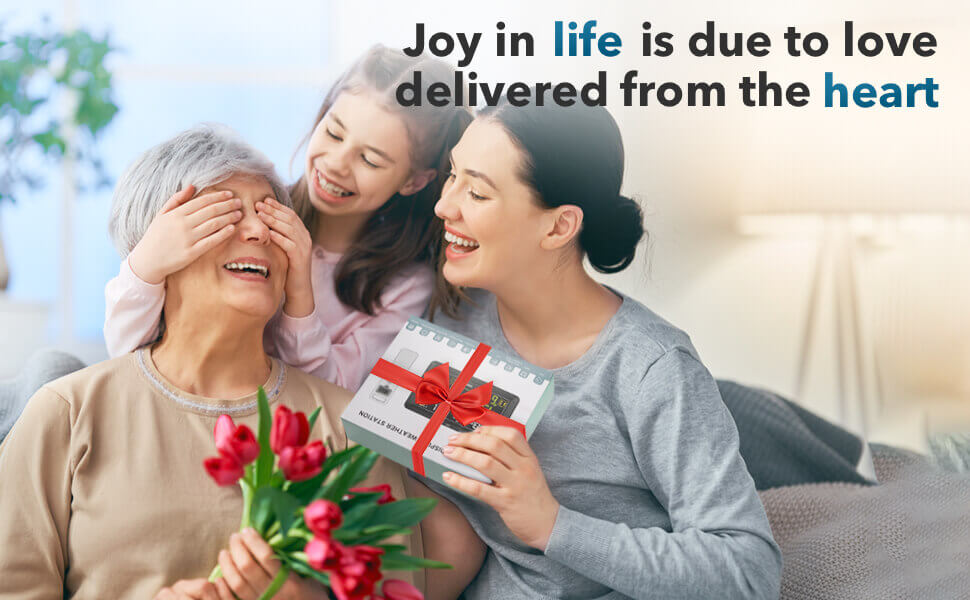 Joy in life is due to love delivered from the heart