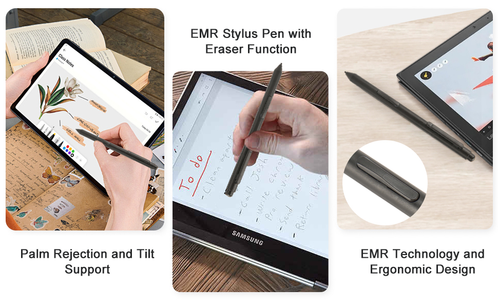 EMR Digital Stylus Pen, EMR Stylus with Digital Eraser 4096