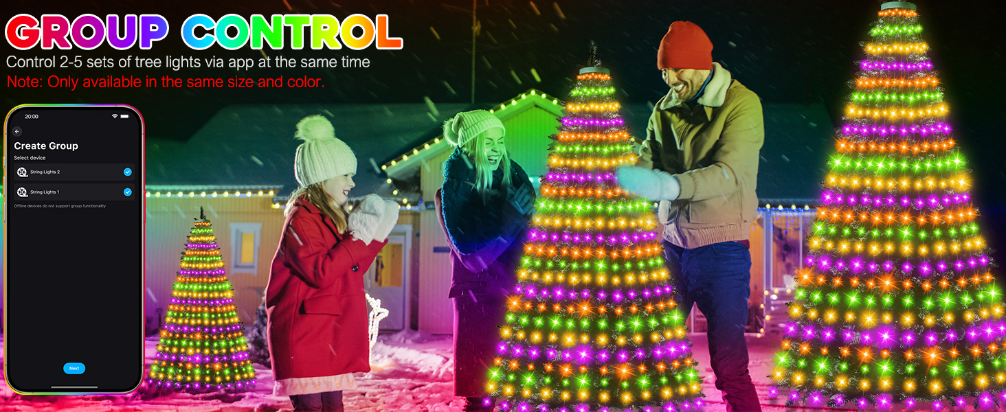 Smart Christmas Tree Lights