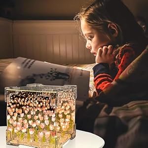 Aesthetic Tulip Light DIY Infinity Lamp Handmade Tulip Lamp Decorative Tulip Lamp