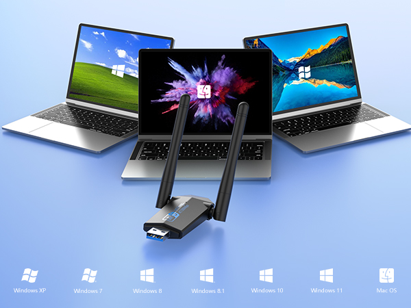 یک لپتاپ با یک روتر وایفای روی صفحه نمایش.