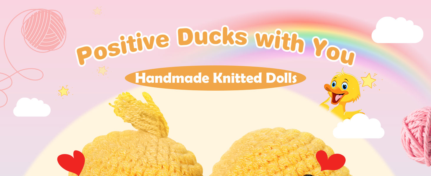 positive crochet animals