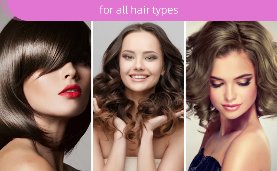 Cordless Hair Straightener Brush, Portable Negative Ion Hair Brush with Type-C Rechargeable