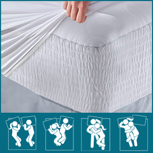fitted sheet mattress protector