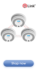 Wireless Interconnected Combination Smoke and Carbon Monoxide Detector, SC07-W