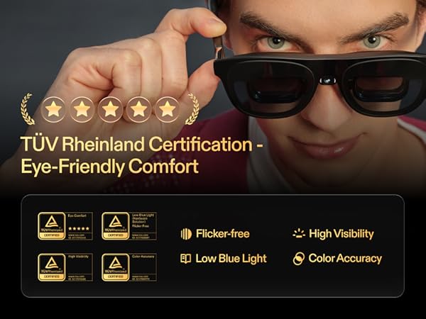 Amazon.com: XREAL One Pro AR Glasses with X1 Chip, Native 3