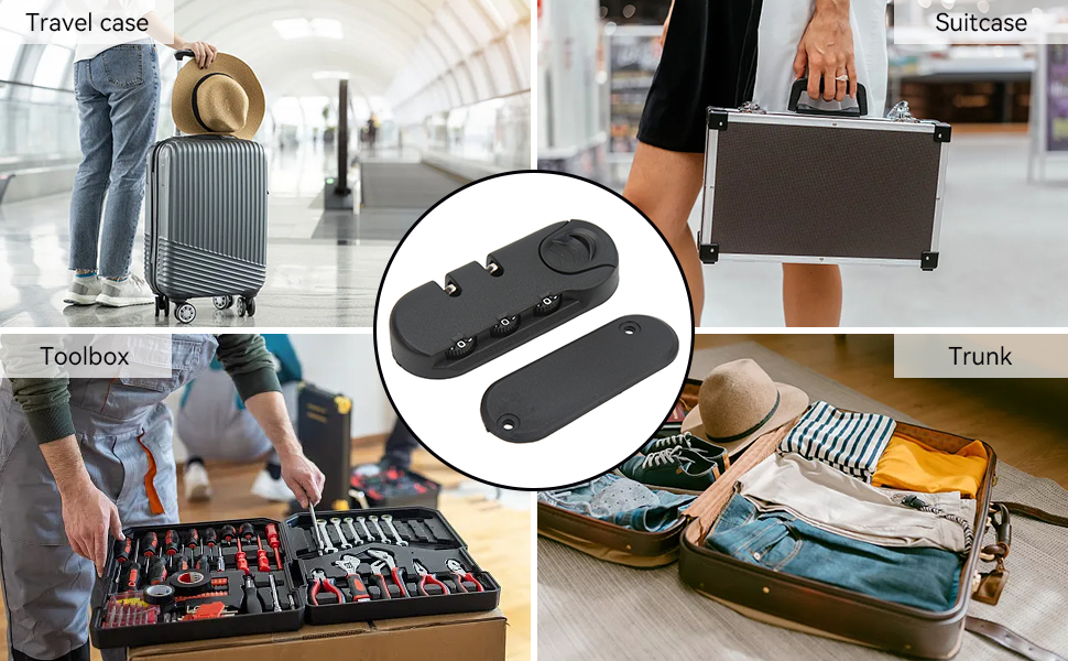 Serrure à Combinaison 3 Chiffres