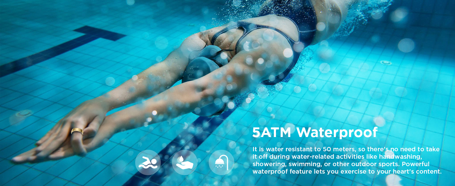5ATM waterproof