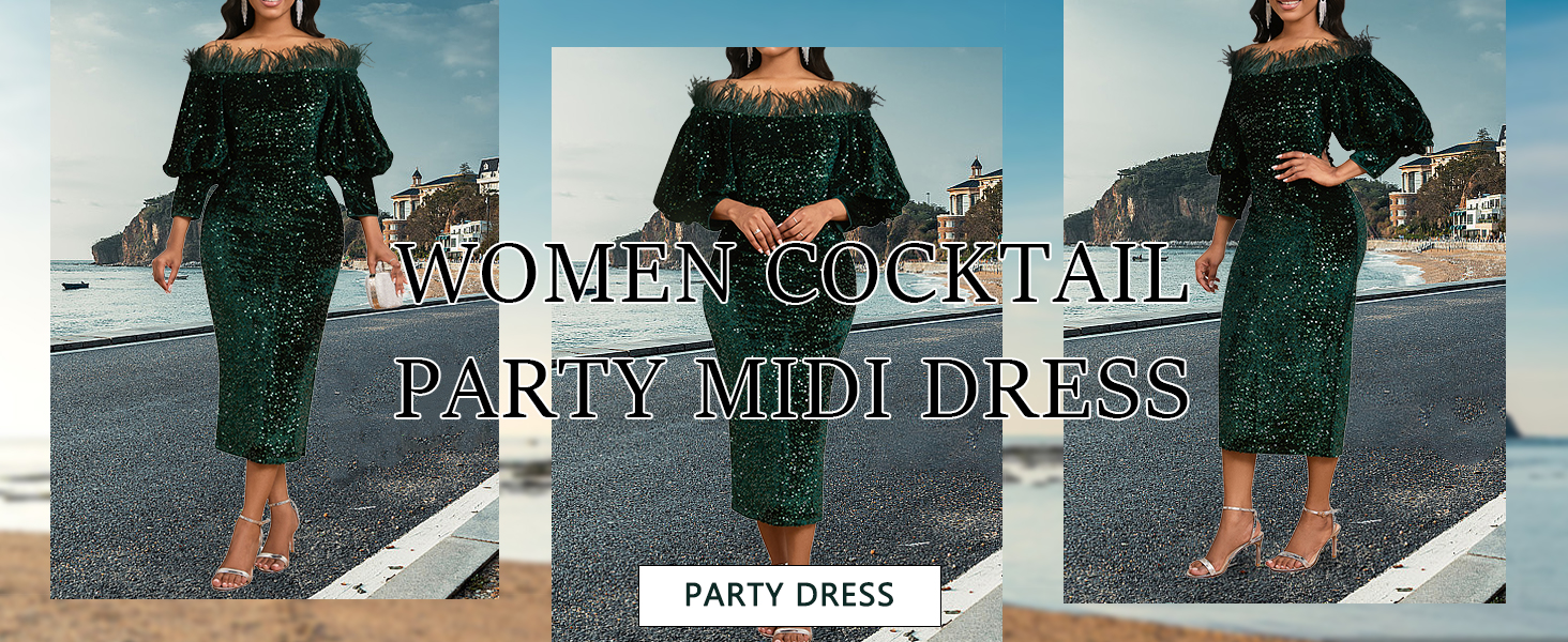 women sequin dress