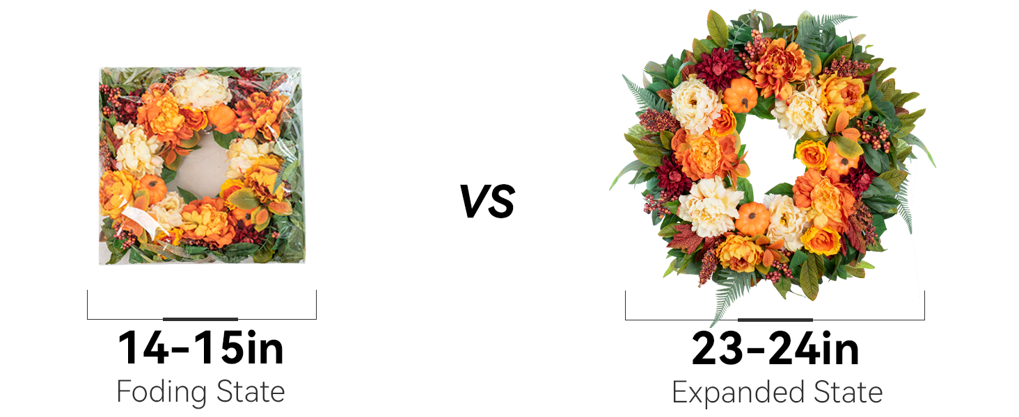 fall wreaths for front door
