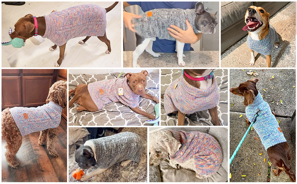 Pet Cat Winter Knitwear Soft Clothes