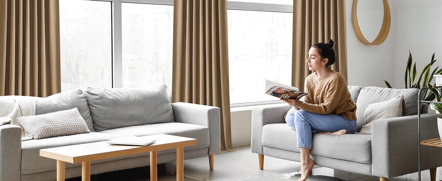living room blackout curtains