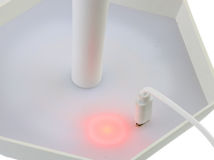 table lamp charging indicator
