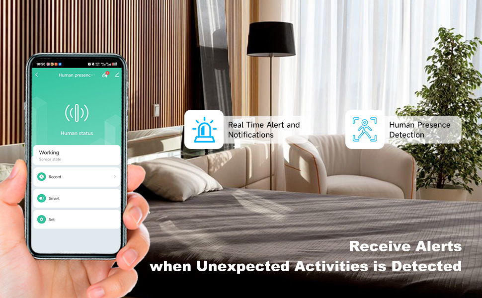 Smart Human Presence Motion Sensor