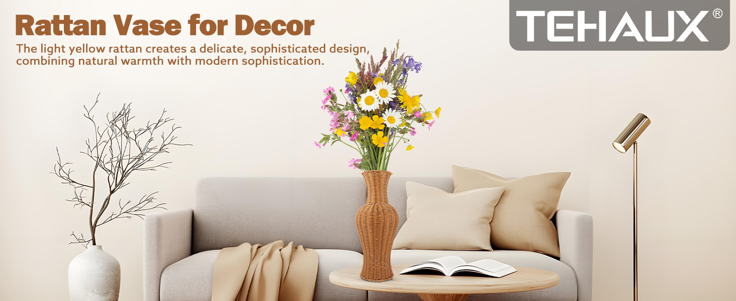 Wicker Vase
