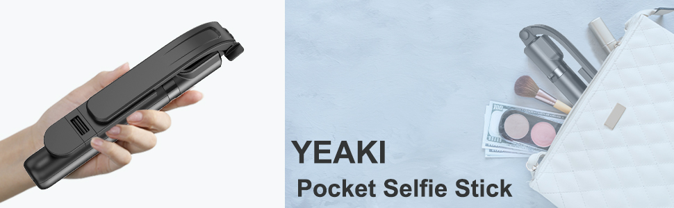 Extendable Selfie Stick with Wireless Remote