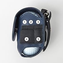 Zesty (ゼスティ) Amazon | Zesty ゴルフボールケース 2W レディース ゴルフ