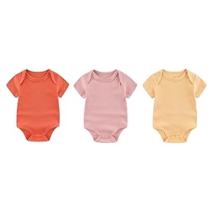 3-pack baby bodysuit