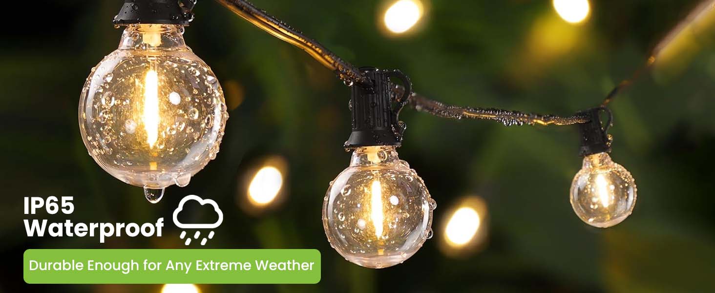 g40 outdoor String Light waterproof