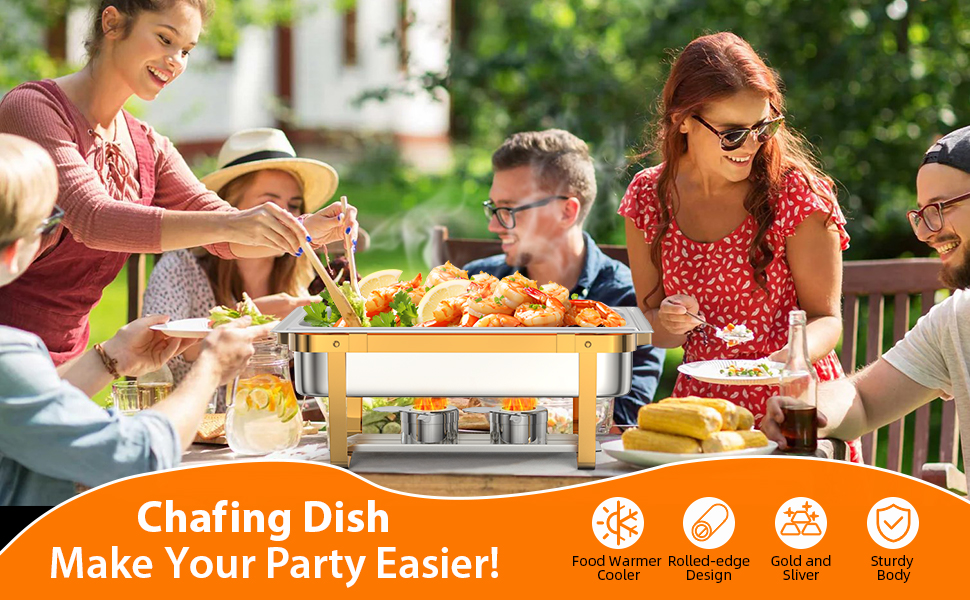 9L Chafing Dishes