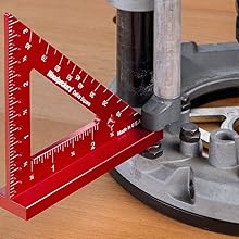 Woodpeckers Delve Square, 10-in-1 Woodworking Layout Tool