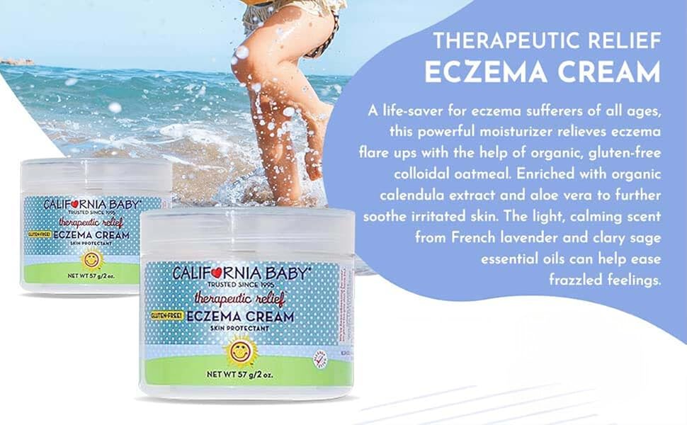 California Baby Therapeutic Relief Eczema Cream 2 oz