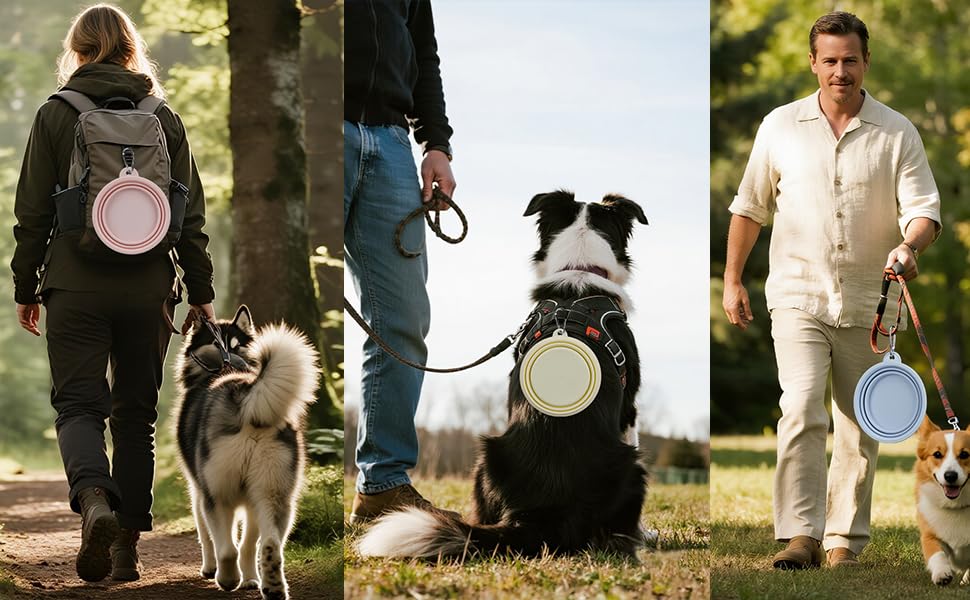 Collapsible Pet Bowls