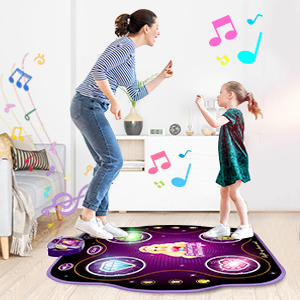 light up dance challenging mat for girls