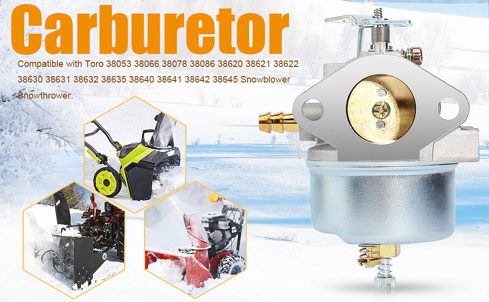 【moco】 QAZAKY Carburetor Compatible with Toro Power Max 826 828