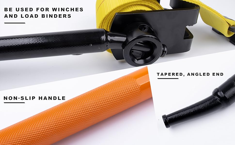 Iweshal Winch Bar, 1 Pack Combination Winch Bars with