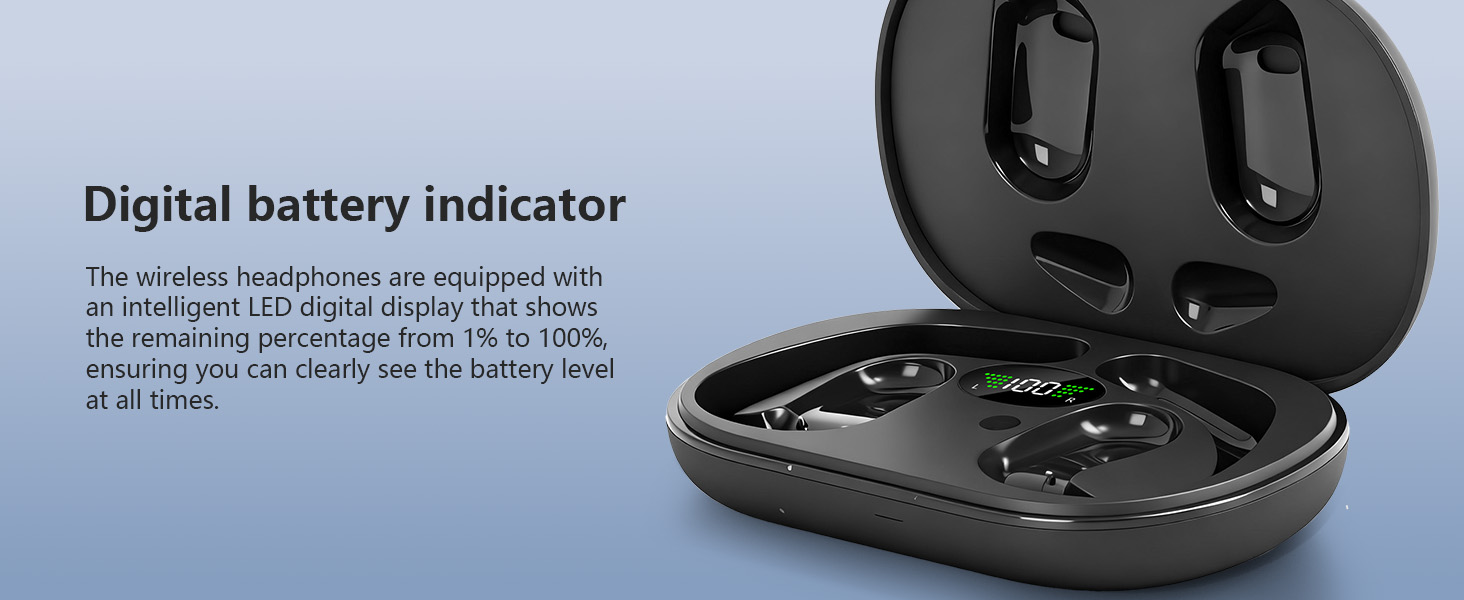 Digital battery indicator