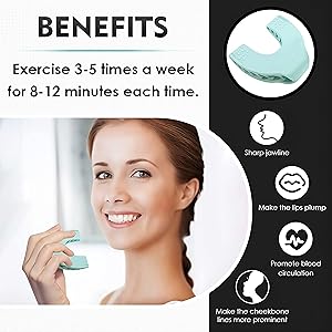 Jawline Exerciser Jaw Shark Jaw Face And Neck Exerciser Jawline Exerciser Tool Men Slim