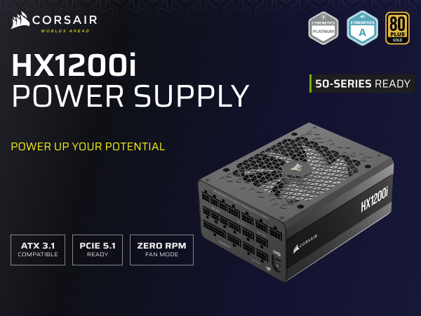 CORSAIR HX1200i 2025 電源ユニット 新品未開封 CORSAIR HX1200i 2025 電源ユニット 新品未開封 - メルカリ