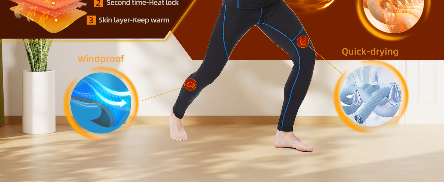 ropa interior térmica hombre