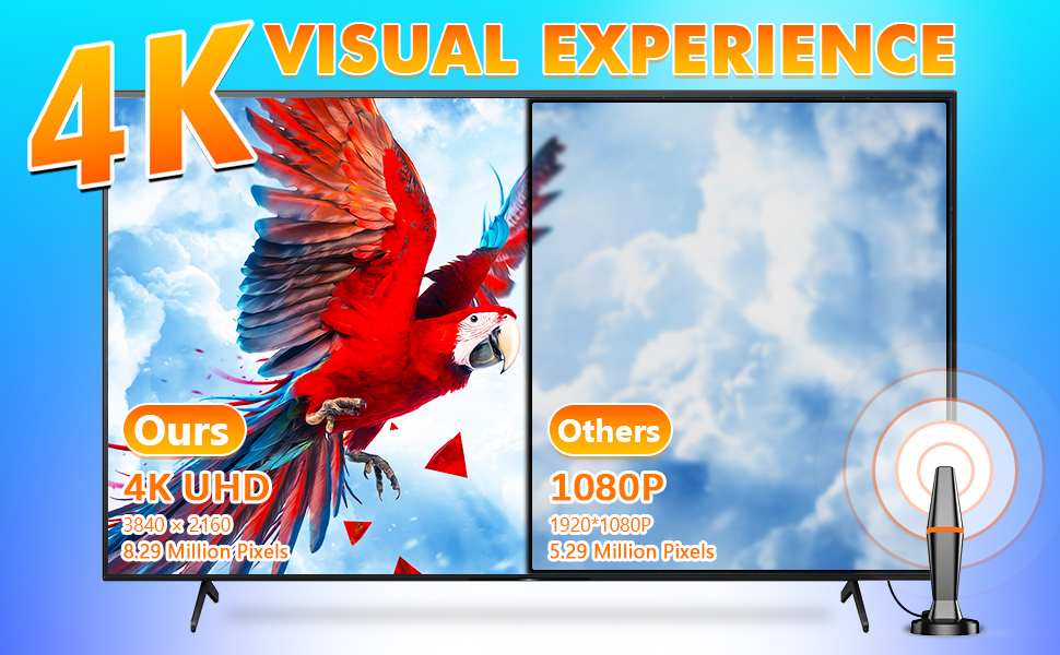 4K VISUAL EXPERIENCE
