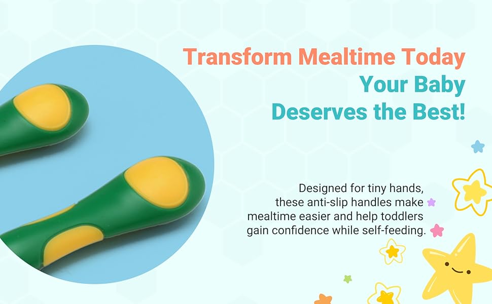 Spoon Feeder for Baby Feeding