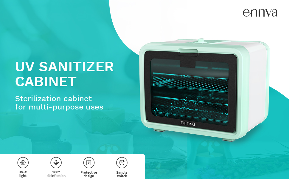 ENNVA UV Sanitizer Box Large Minimalist UV Sterilizer