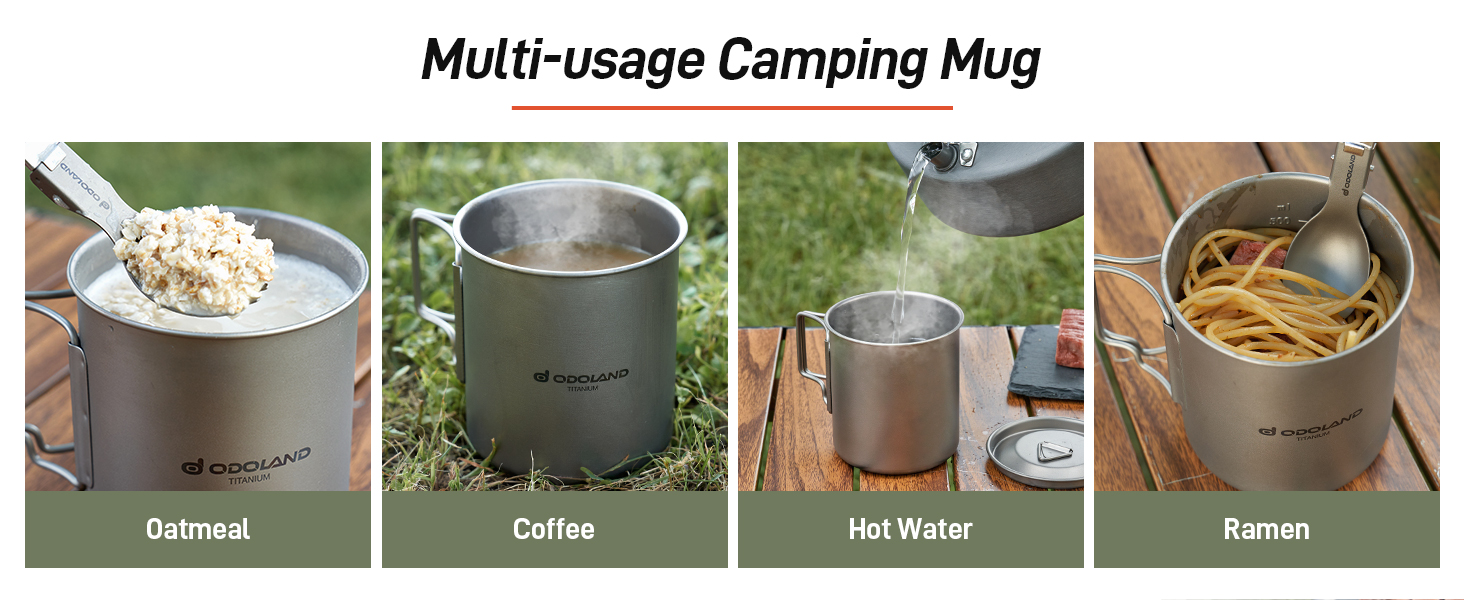Titanium Pot with Camping Stove
