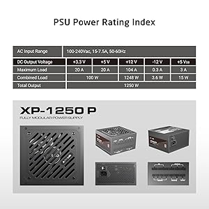 xp1250 p power rating