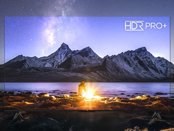 HDR PRO+ with Dolby Vision, HDR10+, HDR10, & HLG 